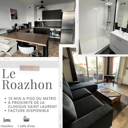 Ferienwohnung Le Roazhon, Rennes Metropole Exterior foto