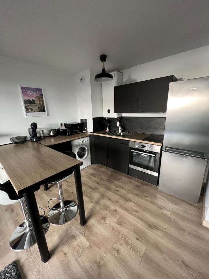 Ferienwohnung Le Roazhon, Rennes Metropole Exterior foto